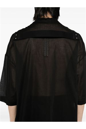 Black Magnum Tommy shirt RICK OWENS | RU01E5298CV09